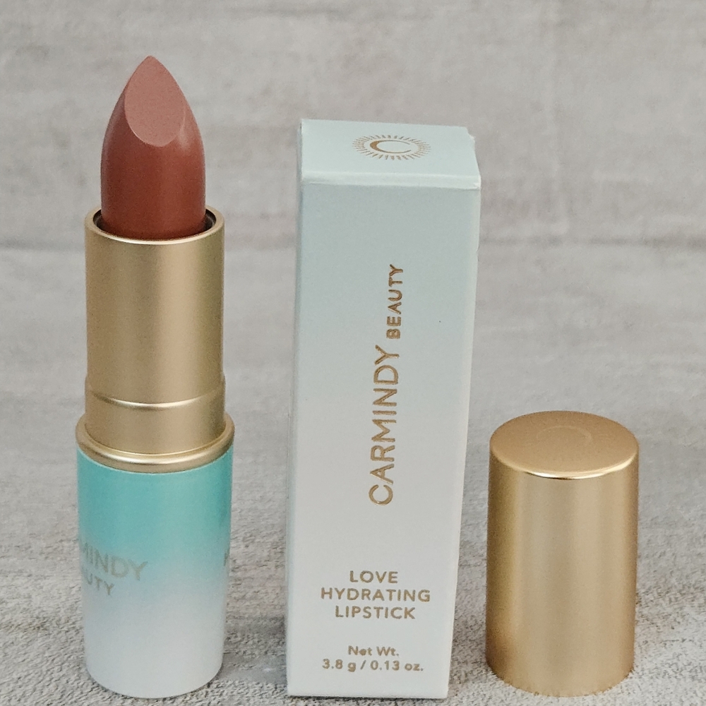 Carmindy Beauty Love Hydrating Lipstick Pink Suede NEW